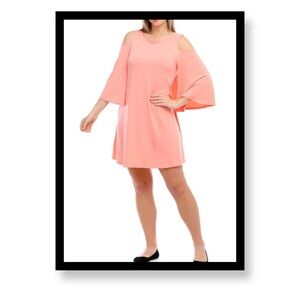 NWT Nina Leonard- Women’s Solid Dress